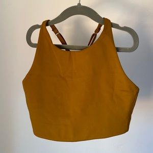 Girlfriend Collection top size S sports bra crop top